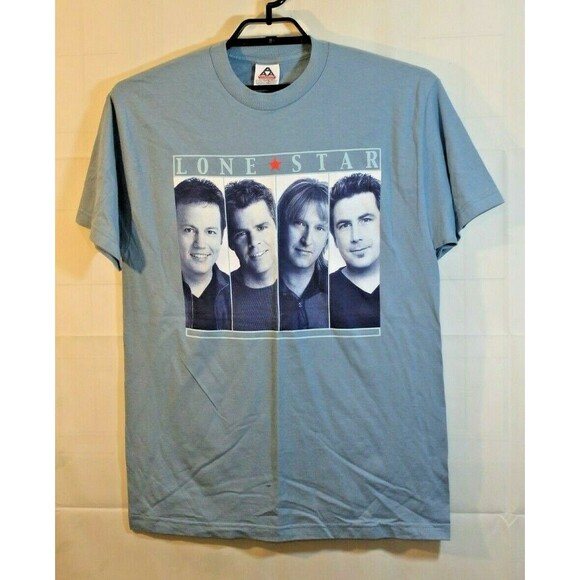 Lone Star T Shirt Vintage Country Music Band Tour Concert Tee Size L - Picture 2 of 5